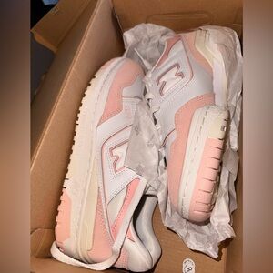 New Balance Women's Sneakers in Pink and White
